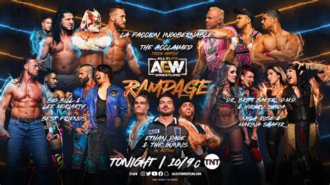 aew rampage bleacher.